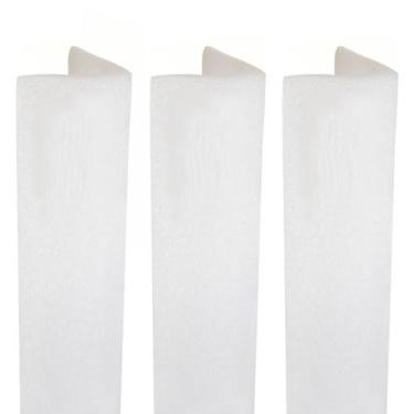 Imagem de Kit 3 Protetor Protege Quina Cantos Cantoneira Branco 7x7 2m - Epex