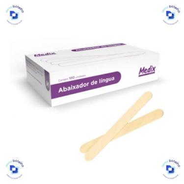 Imagem de Abaixador de Língua de Madeira - Medix