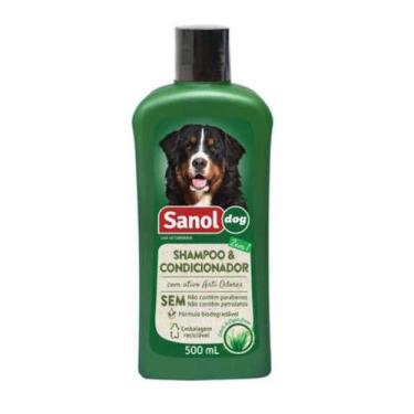 Imagem de Shampoo condicionador 500ml sanol dog