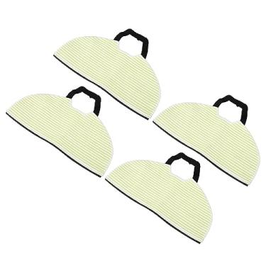 Imagem de Zerodis MOPs a Vácuo MOP FIBRA LAVABILÍVEL E REUSIVAL Durável para Tubarão RV2410WD RV2610WD, PLOPS DE DE 4PCS para Pisos DE Cerâmica