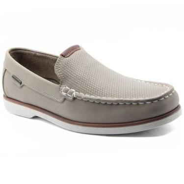 Imagem de Mocassim Couro Pegada Pull UP 141901 Masculino - Areia, 39