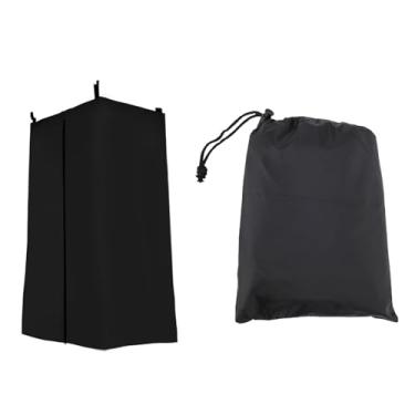 Imagem de Depisuta Cortina de Barco, Tenda de Privacidade de 72x30x27in para Barcos Oxford Ploth Sun Proof Portátil Salte o Vestiário Com Bolsa de Armazenamento, para Barcos de Pontão Iates