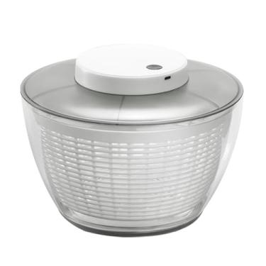 Imagem de Secador de vegetais elétricos multi -funcional com uma mão fácil prensa de grande capacidade Limpador Limpador secador