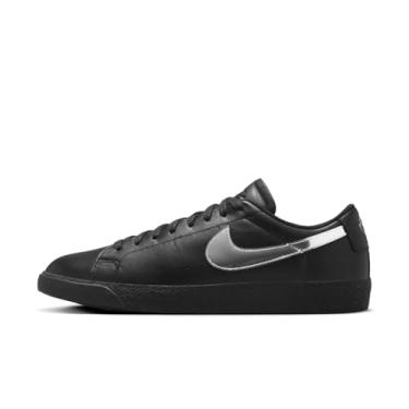 Imagem de Nike SB Zoom Blazer Low x Dancer Skates Tênis masculino (HJ6703-001, preto/preto/prata metálico), Preto/Preto/Prata Metálica, 10.5
