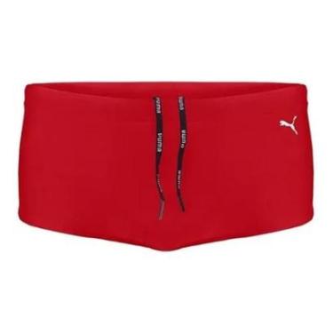 Imagem de Sunga Básica Masculina Lateral Larga Ultra Resistente Uv 50+-Unissex
