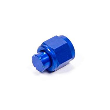 Imagem de Aeroquip Encaixe de tampa de tubo FCM3741 de alumínio anodizado azul -08AN