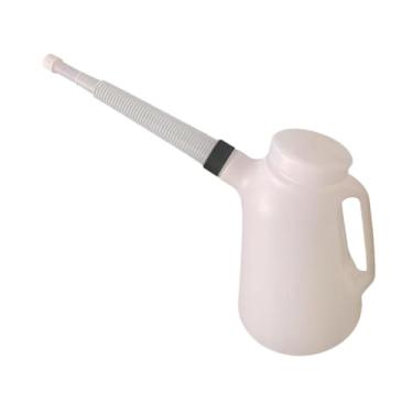 Imagem de Generic Jarra medidora de óleo 5L com balança, jarra portátil com bico longo para veículos automotivos, Preto