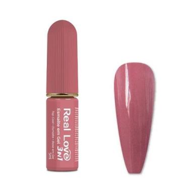 Imagem de Esmalte em gel 3 em 1 5ml cor 18 real love