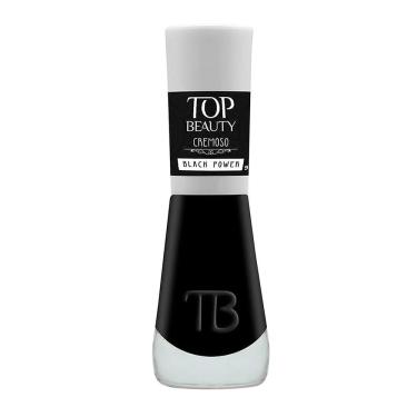 Imagem de Esmalte Top Beauty Cremoso Cor Black Power 9ml