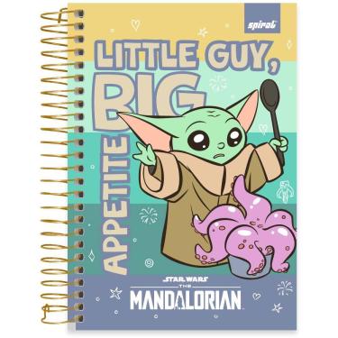 Imagem de Caderno 1-4 espiral capa dura 160 folhas Grogu 2525311 Spiral Gro