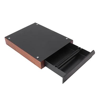 Imagem de Acouto Gaveta de Caixa de de café Em Aço Inoxidável Com Design de Tração para Casa, café e Restaurante-coffee Ground Container (Preto)