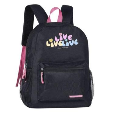 Imagem de Mochila Juvenil Para Passeio Trabalho e Escola Feminina e Masculina Co