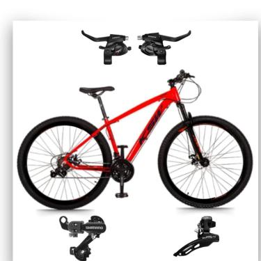 Imagem de Bicicleta Ksw Xlt 29 21v Mtb Quadro Aluminio Shimano trocador indexado-Unissex