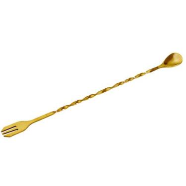 Imagem de Colher de Inox Bailarina Garfo  - CAN.U.DO, Dourado