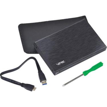 Imagem de Case Externo Para Ssd 2.5" Alumínio Usb 3.0 - Vinik Chda-300