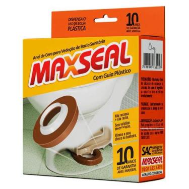 Imagem de Kit 2 Anel Vedação tipo Cera para Vaso Sanitário c/ Guia - MAXSEAL