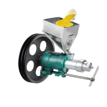 Imagem de HYZHANHONG Máquina de pipoca multifuncional, extrusora de alimentos inflados, máquina de extrusão de milho e arroz,extrusora de alimentos inflados com 7 moldes para barracas de rua