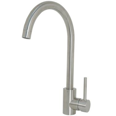 Imagem de Misturador para Pia e Mesa Monocomando de Inox Escovado - 771733 - STOC