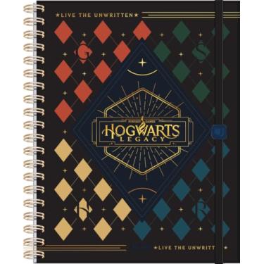 Imagem de JandaIA - Caderno Neo com Pauta Inteligente Univ CD 80Fls Reposicionáveis - Hogwarts Legacy