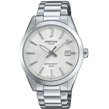 Imagem de Casio Edifice | Série EFV160D | Indicador de data | Aço inoxidável | Resistente à água 100 m | Relógio analógico | Prata/Prata
