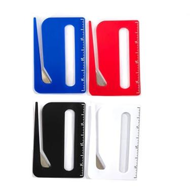 Imagem de Abridor de cartas de 4 peças - Cortador de envelope com régua e lupa para cartas, pacotes e papel de embrulho, serviço postal, escritório