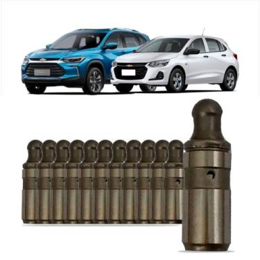 Imagem de Kit 12 Tuchos De Valvulas 3 Cilindros Pecas Genuinas Gm Onix tracker K