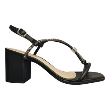 Imagem de Sandália Feminina Ramarim Salto Bloco Envernizado 2531204