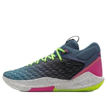Imagem de Under Armour HOVR Havoc 5 Clone Tênis de basquete adulto, Aqua Foam-lime Surge - Preto, 39