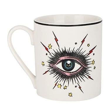 Imagem de WYUYIWH Copo de água Caneca criativa para homens e mulheres copo de cerâmica xícara de café de leite doméstico (Tamanho: 301-400 ml, Cor: Carrinho puxado por cavalo1)