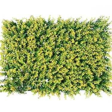 Imagem de LUZTOL Cerca de privacidade falsa expansível vegetação hera artificial tela de cerca de privacidade folhas de hera artificiais decorativas 60 * 40 cm cerca de árvore privada cerca de jardim paisagismo