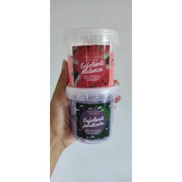 Imagem de Esfoliante corporal de melancia ou jabuticaba - Flor e Aroma Saboaria 