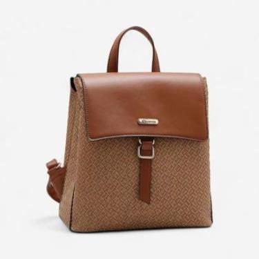 Imagem de Mochila Feminina Chenson Contrastes Café-Feminino