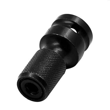 Imagem de Baoblaze Adaptador De Bit De Mandril De Mandril De Liberação Rápida De 1/2"a 1/4" De Hex Hexadecimal