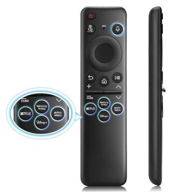 Imagem de Controle remoto de voz para controle remoto de TV Samsung, BN59-01432A para Samsung Smart TV: moldura OLED Neo QLED Crystal UHD