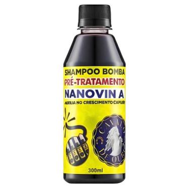 Imagem de Nanovin A Shampoo Bomba Cavalo de Ouro Nanobiotin 300ml