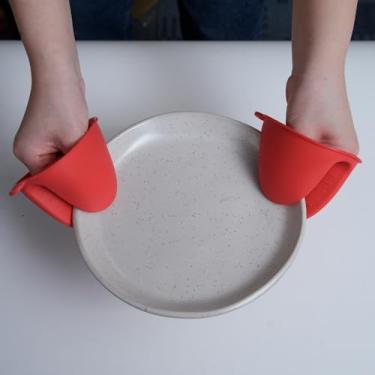 Imagem de Luvas de forno de silicone resistentes ao calor, 1 pacote, pegadores de panela de silicone para cozinha, mini luvas de forno, luvas de forno de borracha, luvas de cozinha, luvas de cozinha fofas