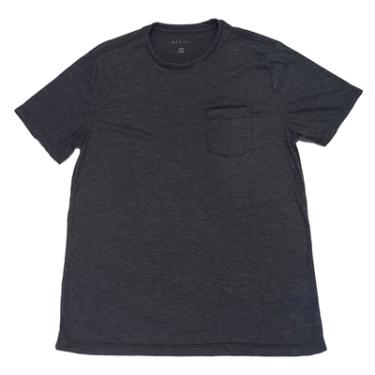 Imagem de CAMISETA MC BOLSO BASIC+, EM TECIDO POLIESTER COM VISCOSE, PRETO G