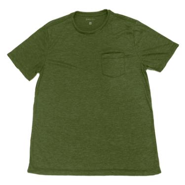 Imagem de CAMISETA MC BOLSO BASIC+, EM TECIDO POLIESTER COM VISCOSE, VERDE P