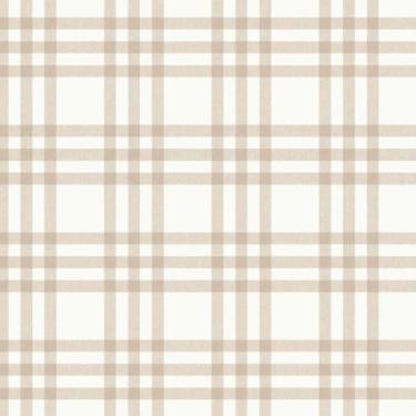 Imagem de Papel de Parede MiniMe Xadrez Bege 17153