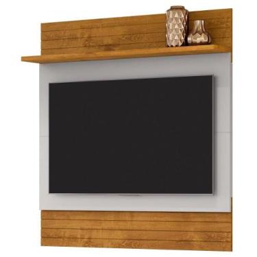 Imagem de Painel Suspenso TV 50 Polegadas 120 Cm Angra Bechara Naturalle Off Whi