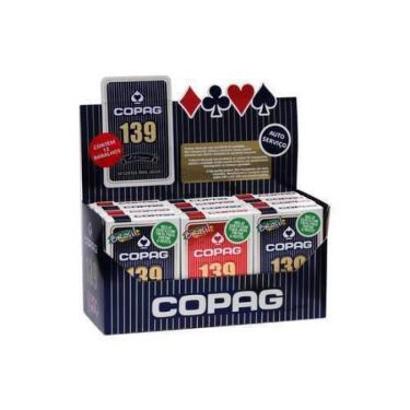Imagem de Baralho Copag 139 Com 12 Caixas - Naipe Grande