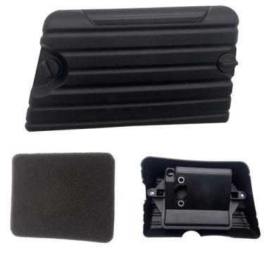 Imagem de Strongthium Conjunto de filtro de ar compatível com Predator 79cc 99cc 3.0 Hp Coleman CC100X CT100U Trail Mini Bike CK100 Go Kart 154F motor com 2x elementos