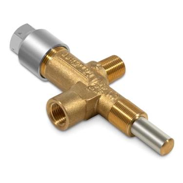 Imagem de usvehj Plugue de extensão de válvula de gás 622746001 serve para válvula de gás 617944, para geladeira Norcold 3163 N260 N300 N400 N500, plugue de latão resistente para desempenho confiável