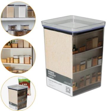 Imagem de Pote Para Alimentos Hermético Lumini Grande 6215 Ml Bpa Free