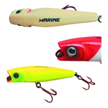 Imagem de Kit 3 Isca Artificial StickOne 65 Marine Sports para Tucunaré