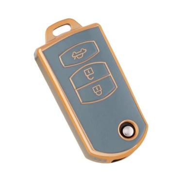 Imagem de Capa De Chave Flip TPU Para Mazda 3 5 6 Série M6 RX8 MX5 Protetor De C