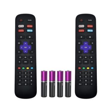 Imagem de Kit 2 Controle Remoto Compatível com Roku Philco TV Smart