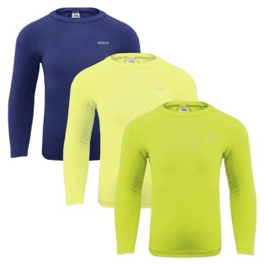Imagem de Kit 3 Camisas Térmicas Selene Proteção UV50+ Infantl