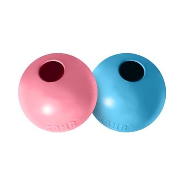 Imagem de KONG - Bola para filhotes – Borracha macia, brinquedo para cães de dentição – para filhotes de porte médio/grande (cores sortidas)
