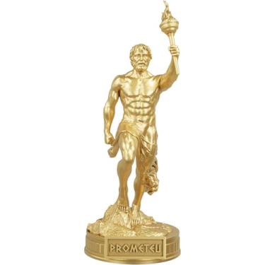 Imagem de Estátua Prometeu - Titã Mitologia Grega Estatueta (Cor Ouro)